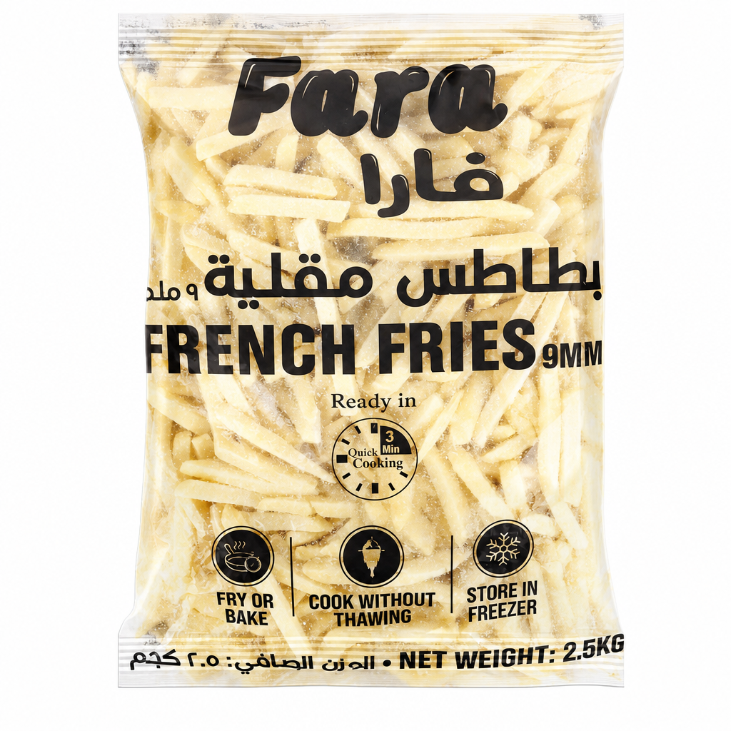 FARA FRENCH FRIES 2.5 KG