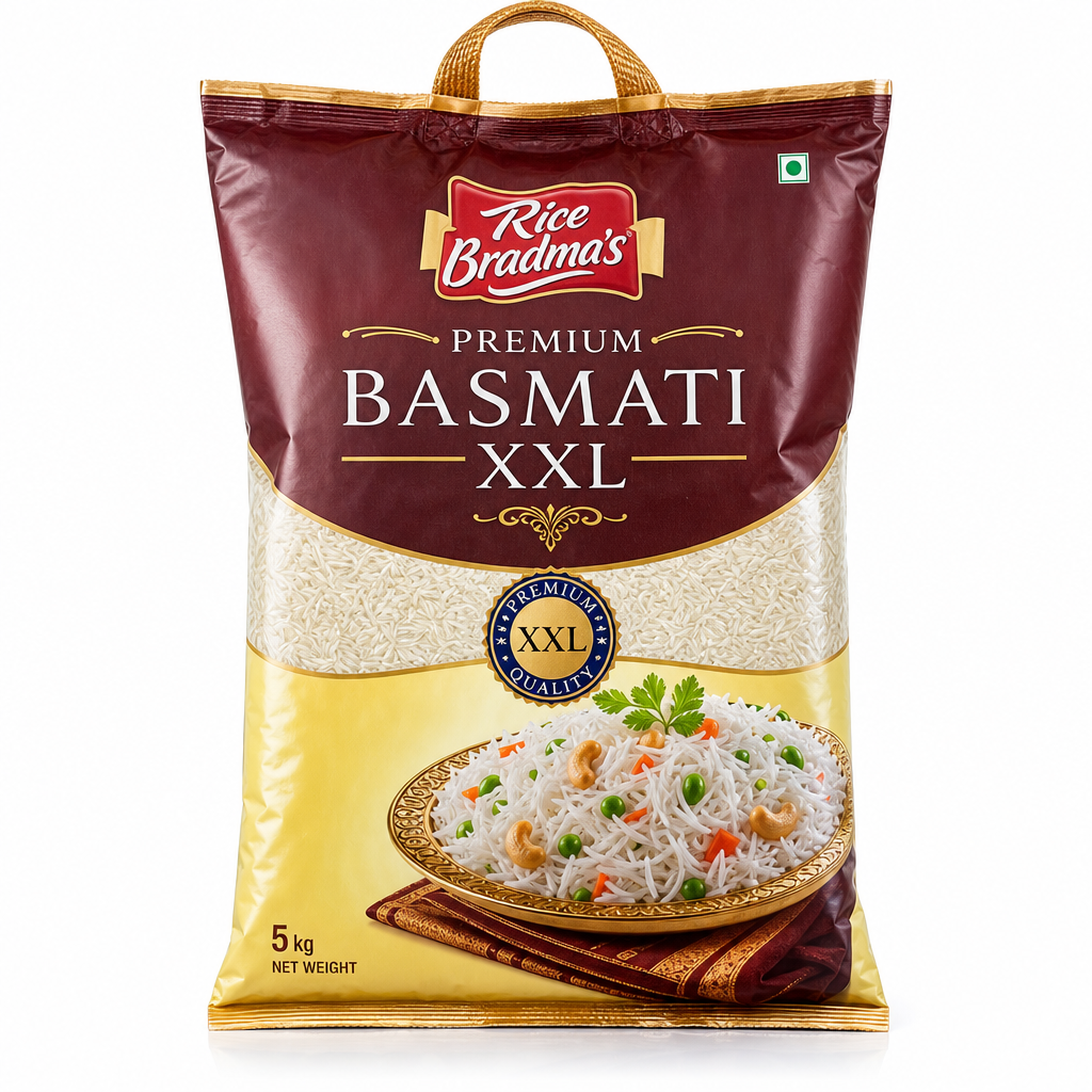 RICE BRADMA'S PREMIUM BASMATI XXL 5 KG