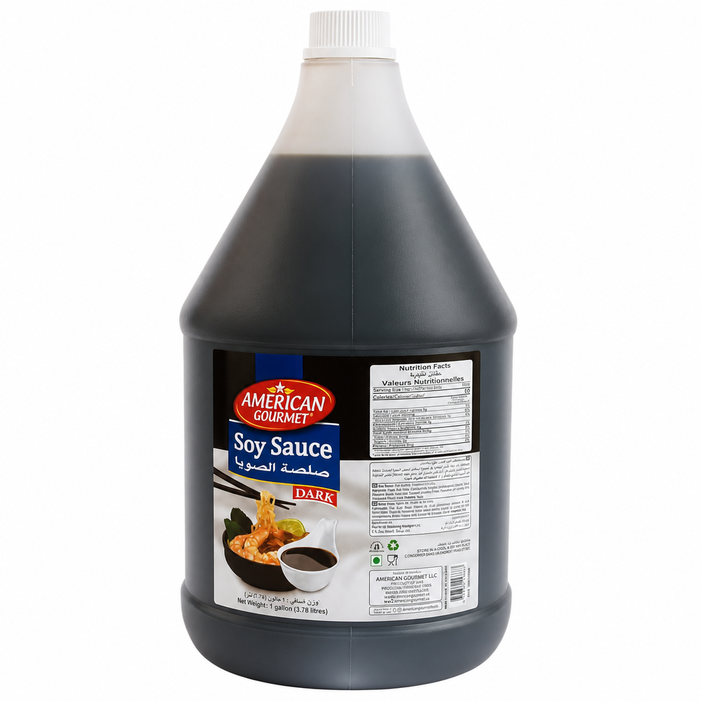 AMERICAN GOURMET SOY SAUCE 3.78 LTR