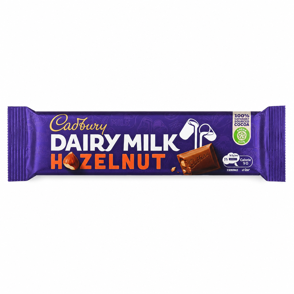 CADBURY DAIRY MILK HAZLENUT 32GM
