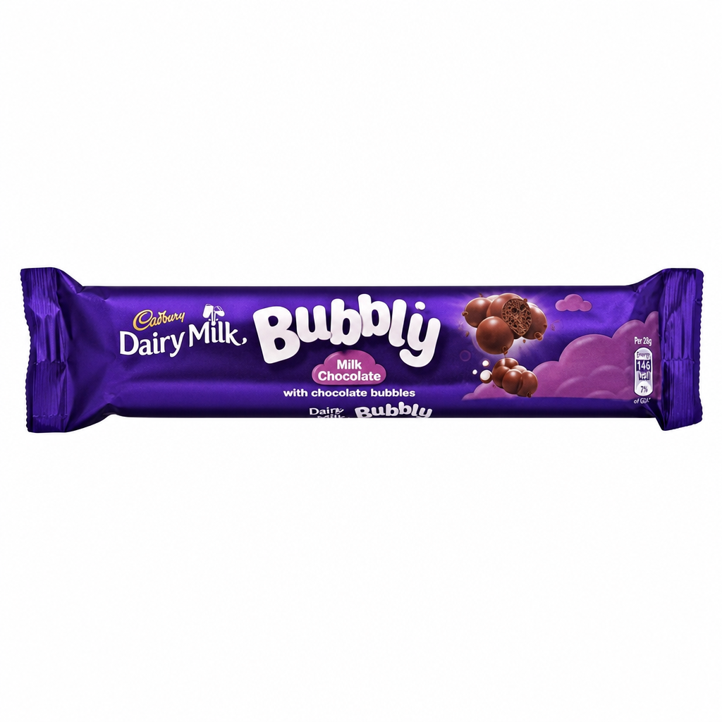 DAIRY MILK BUBBLY 28 GM