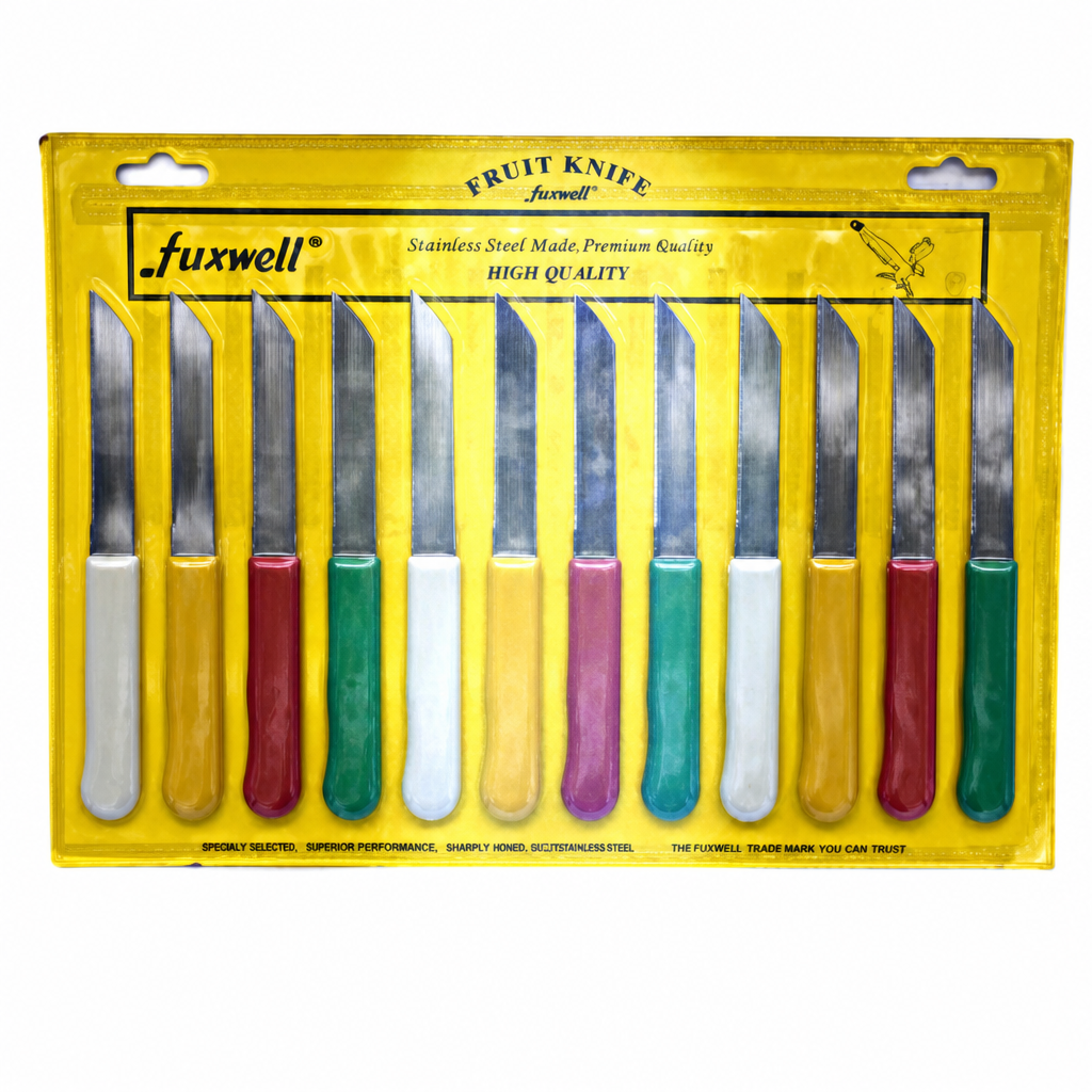 FUXWELL HX031-212A FRUIT KNIFE SET OF 12PCS