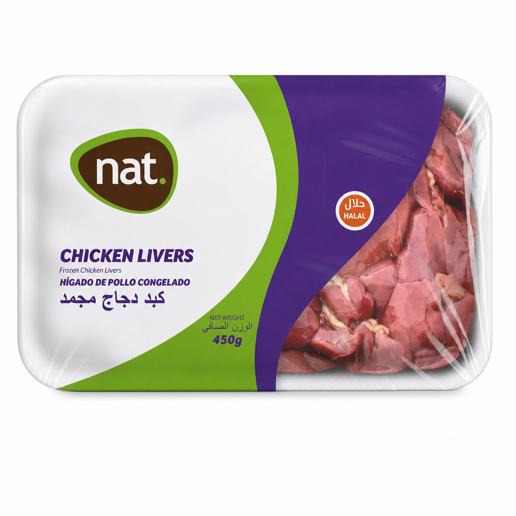 NAT CHICKEN LIVER 450 GM