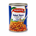 BAKED BEANS TIN NOVA 400GM