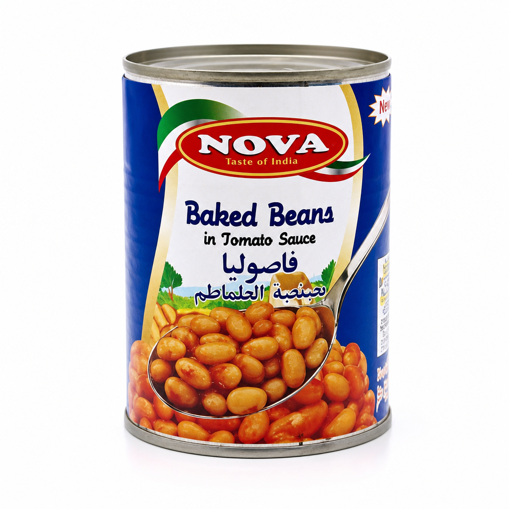 BAKED BEANS TIN NOVA 400GM