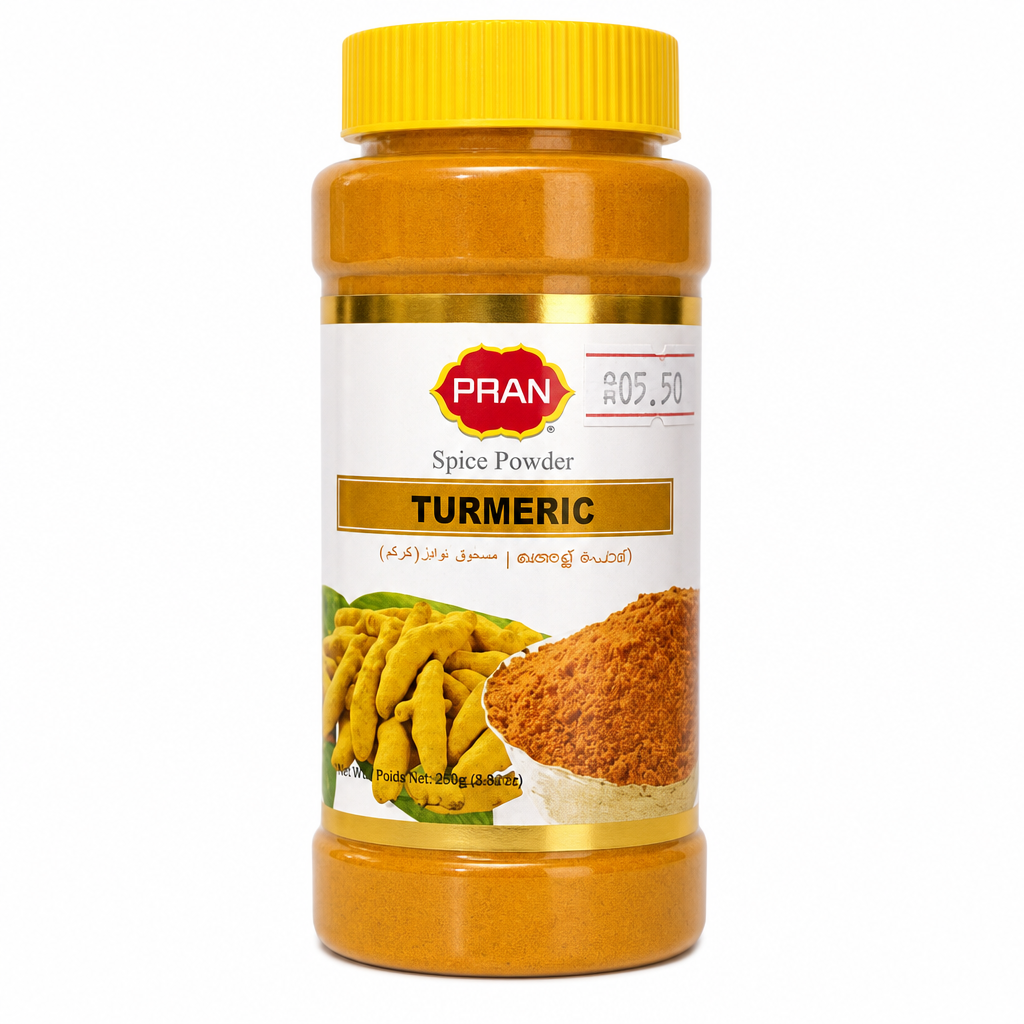 PRAN TURMERIC POWDER JAR 250 GM