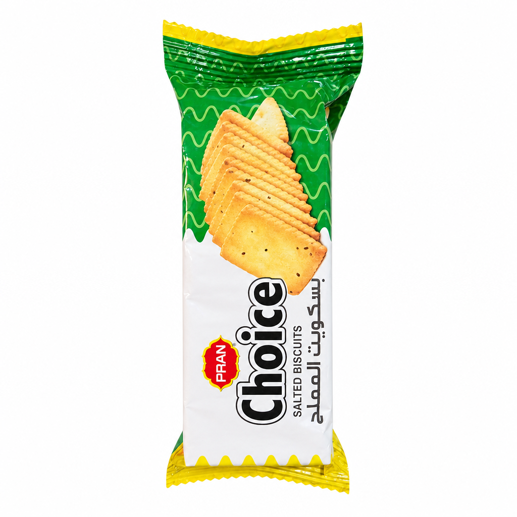 PRAN CHOICE SALTED BISCUIT 70GM