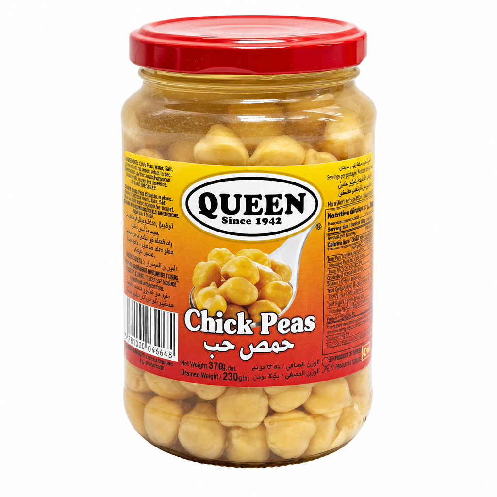 CHICK PEAS BTL MT 370GM