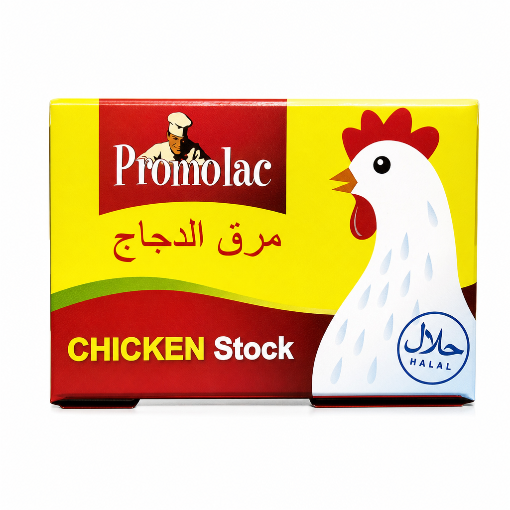 PROMOLAC CHICKEN STOCK CUBES ASSORTED 24x20gm