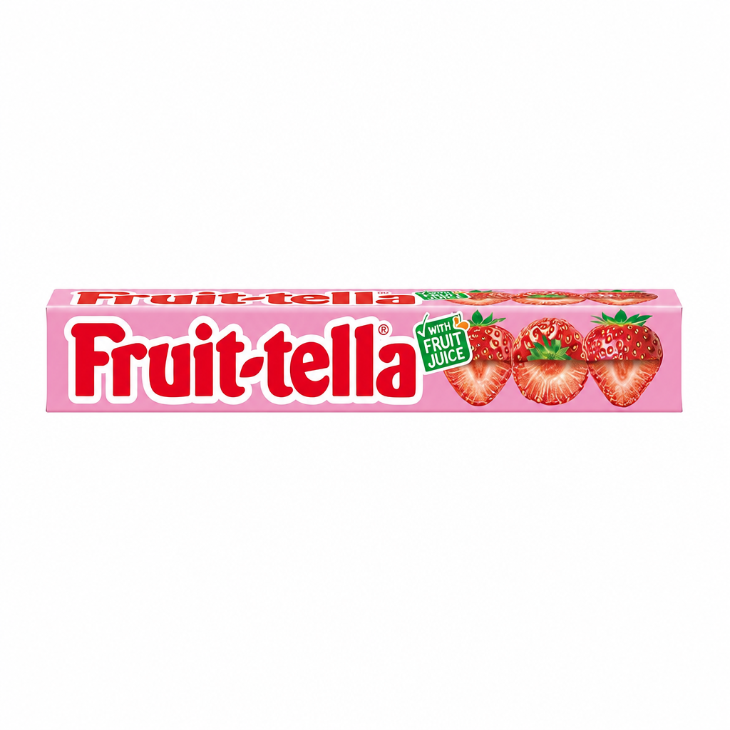 FRUITELLA STRAWBERRY 12X20X10PX3.6GM