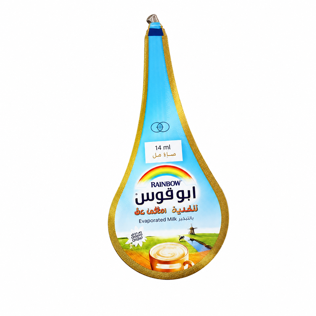 RAINBOW EVAPORATED MILK POTIONS 14ML (50X10)