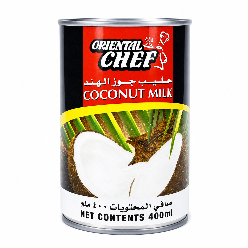 COCONUT MILK TIN ORIGINAL CHEF 400 GM