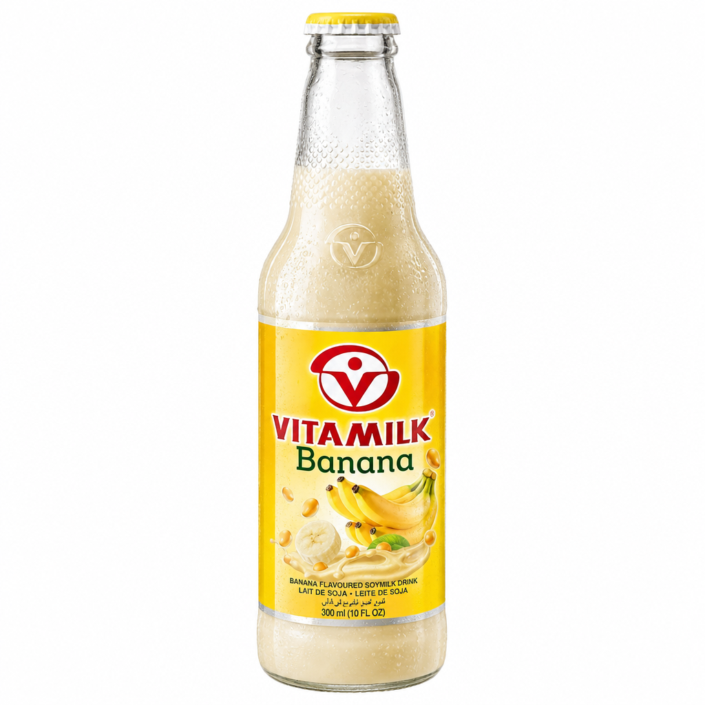 VITAMILK BANANA SOY MILK  JUICE BTL 300 ML