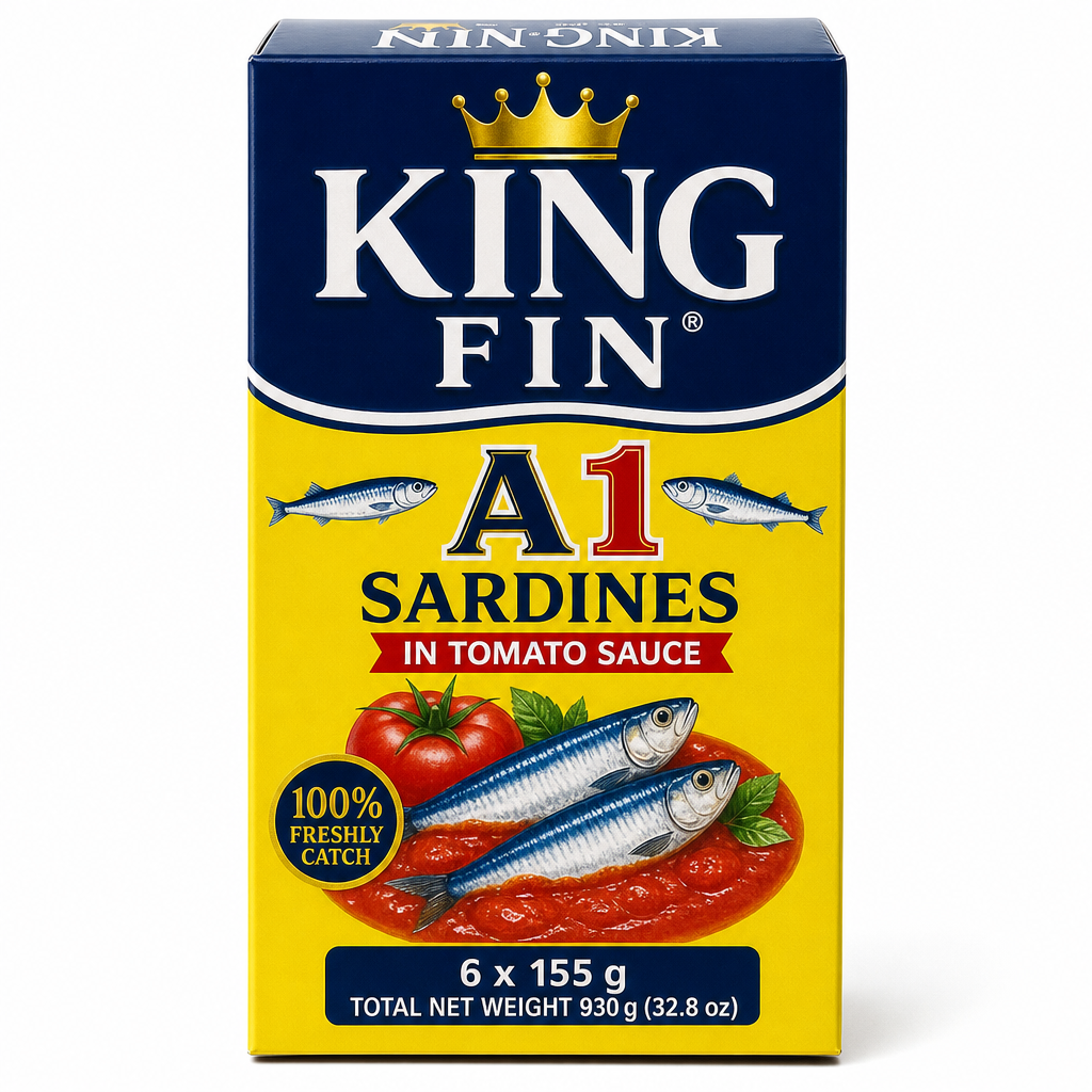 KING FIN A 1 SARDINES 6X155GM (SET)