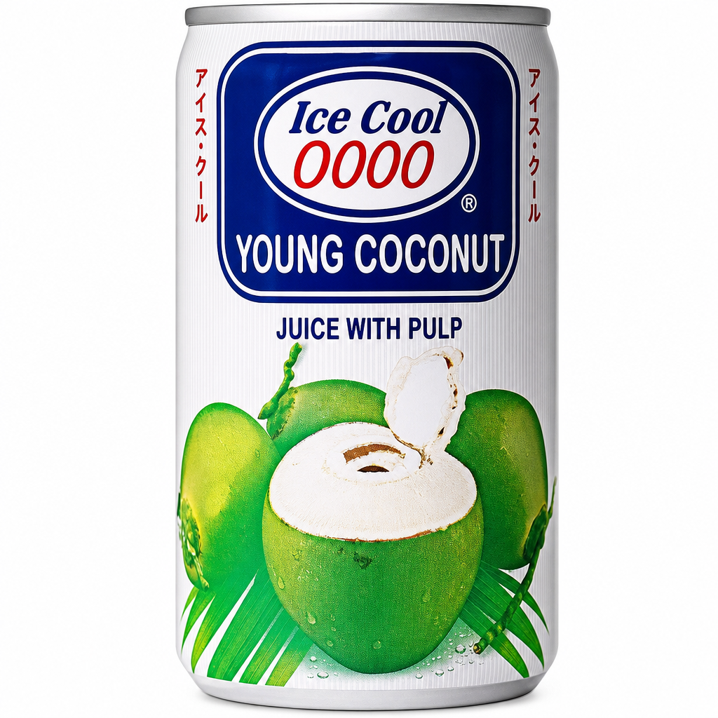 ICE COOL YOUNG COCONUT JUICE 310ML