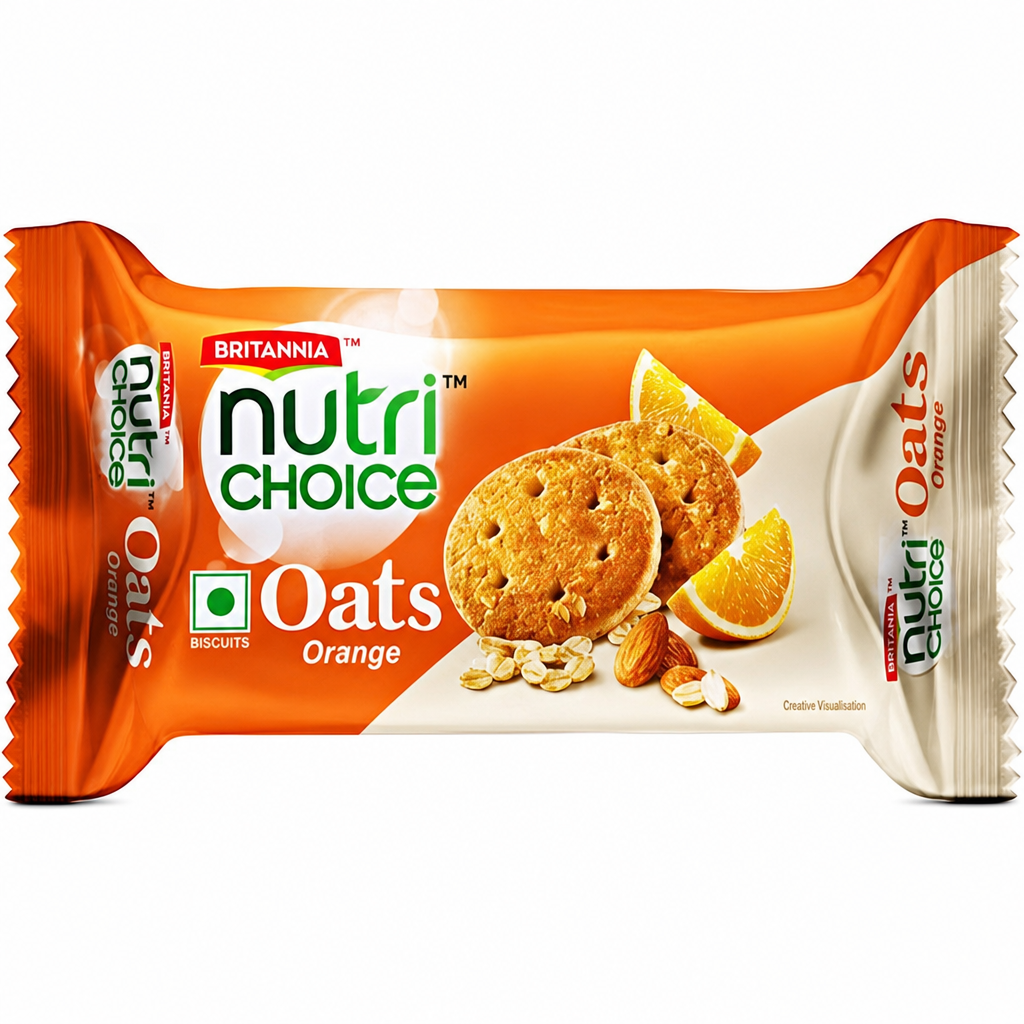 BRITANNIA OATS ORANGE 75GM