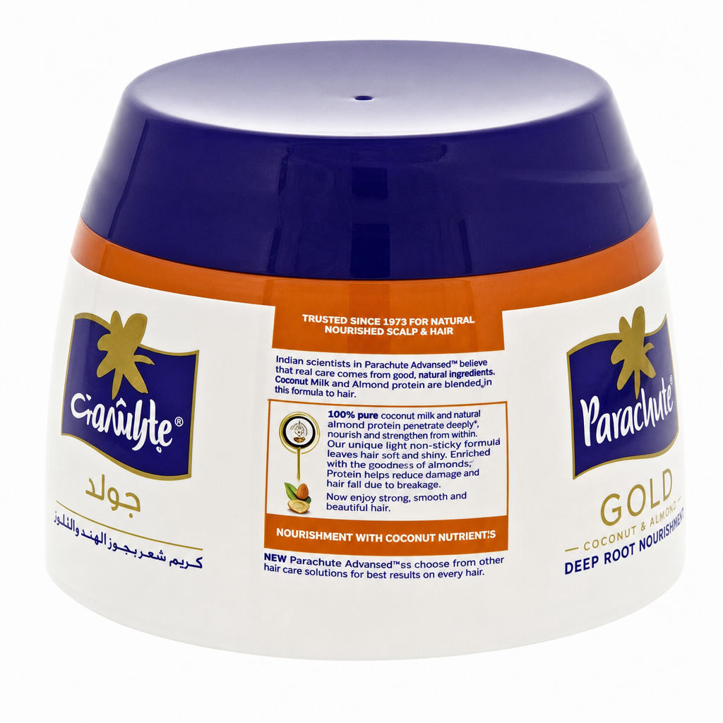 PARACHUTE GOLD COCONUT&ALMOND HAIR CREAM 140ML
