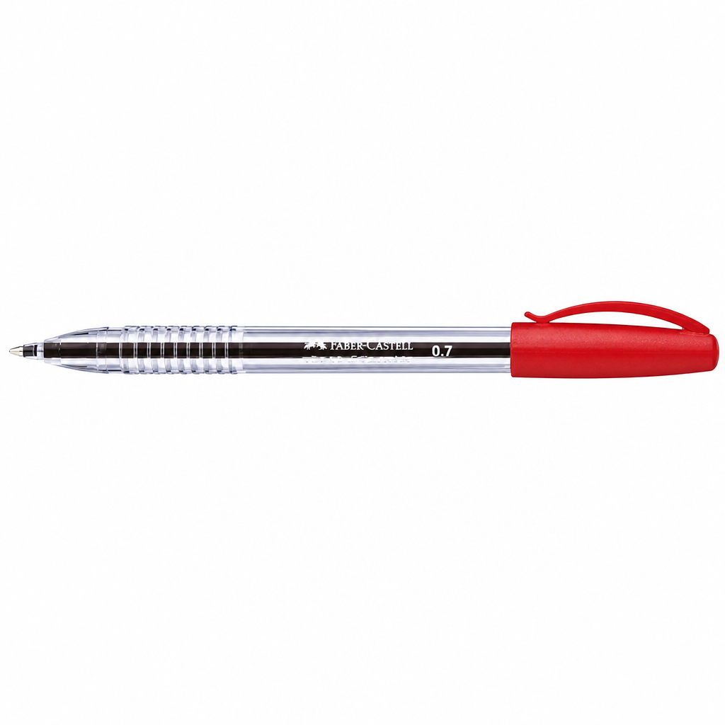FABER CASTEL  BALL PEN RED 142350