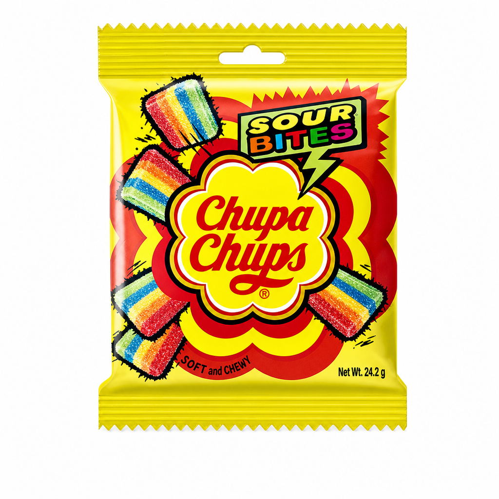 CHUPA CHUPS SOUR BITES 24.2 GM