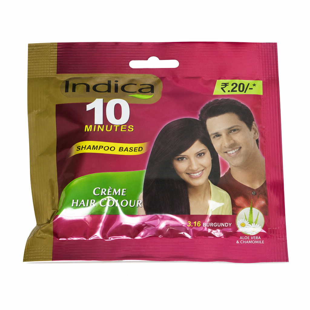 INDICA EASY HAIR COLOR BURGUNDY 3.16
