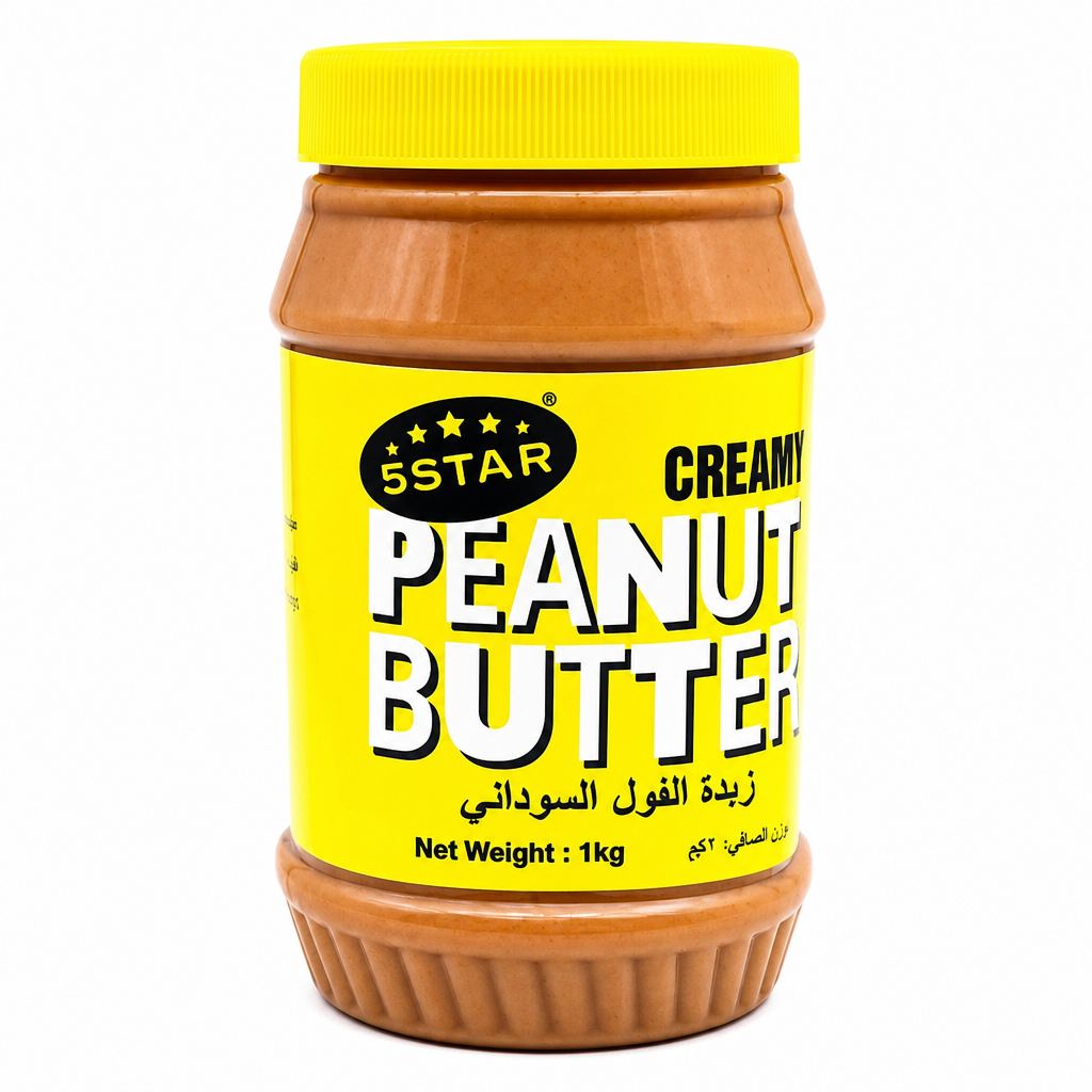 5 STAR PEANUT BUTTER CREAMY 1KG