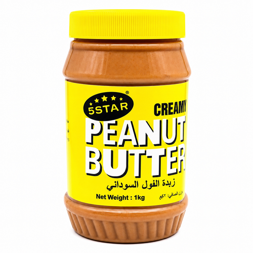 5 STAR PEANUT BUTTER CREAMY 1KG