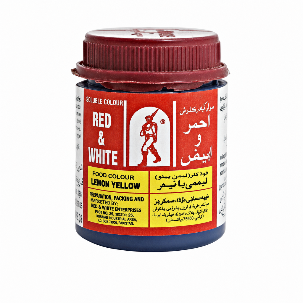 FOOD COLOUR LEMON YELLOW- 100 GM
