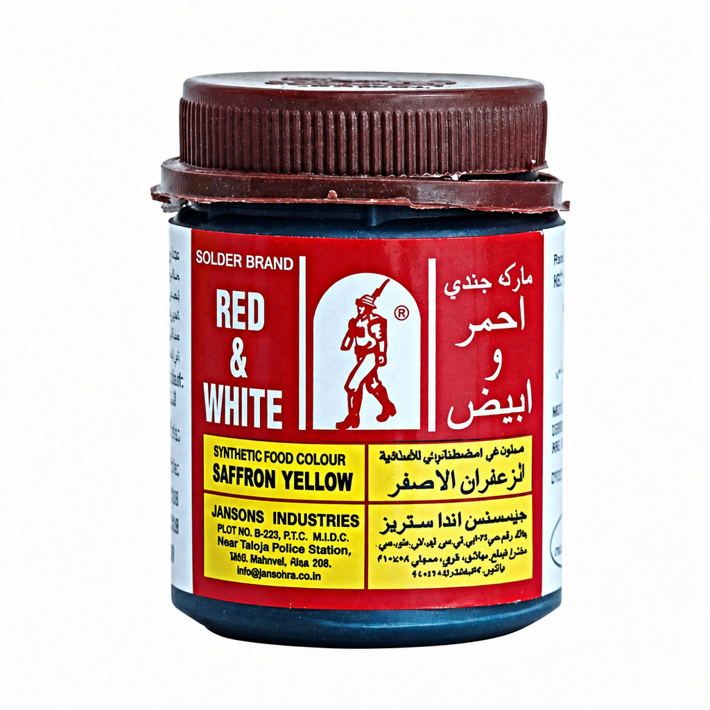 FOOD COLOUR ORANGE/RED 100GM