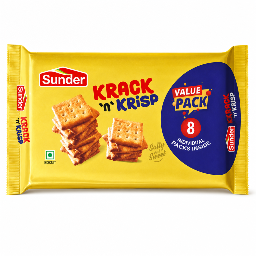 SUNDER KRACK N KRISP 400GM