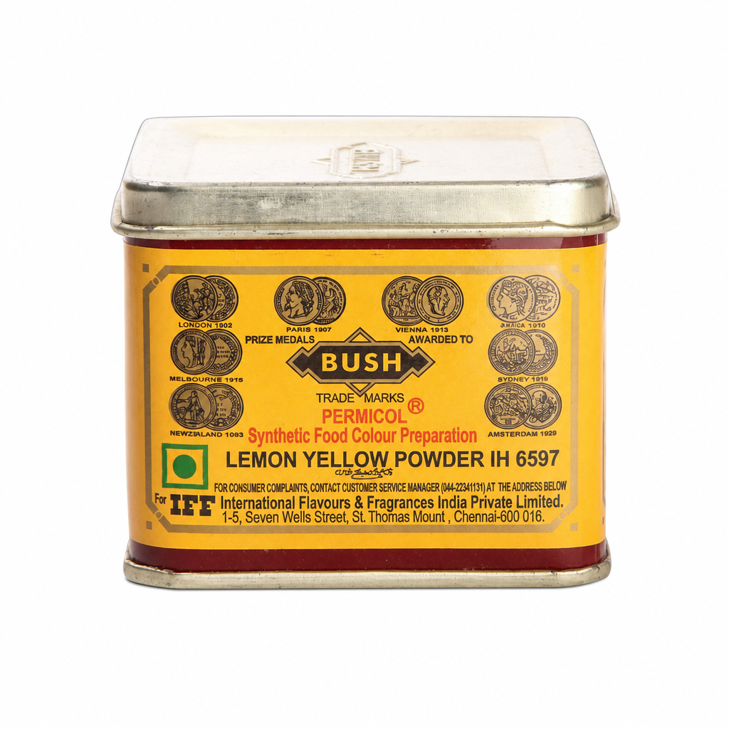 BUSH COLOUR LEMON YELLOW (100 GMx120)