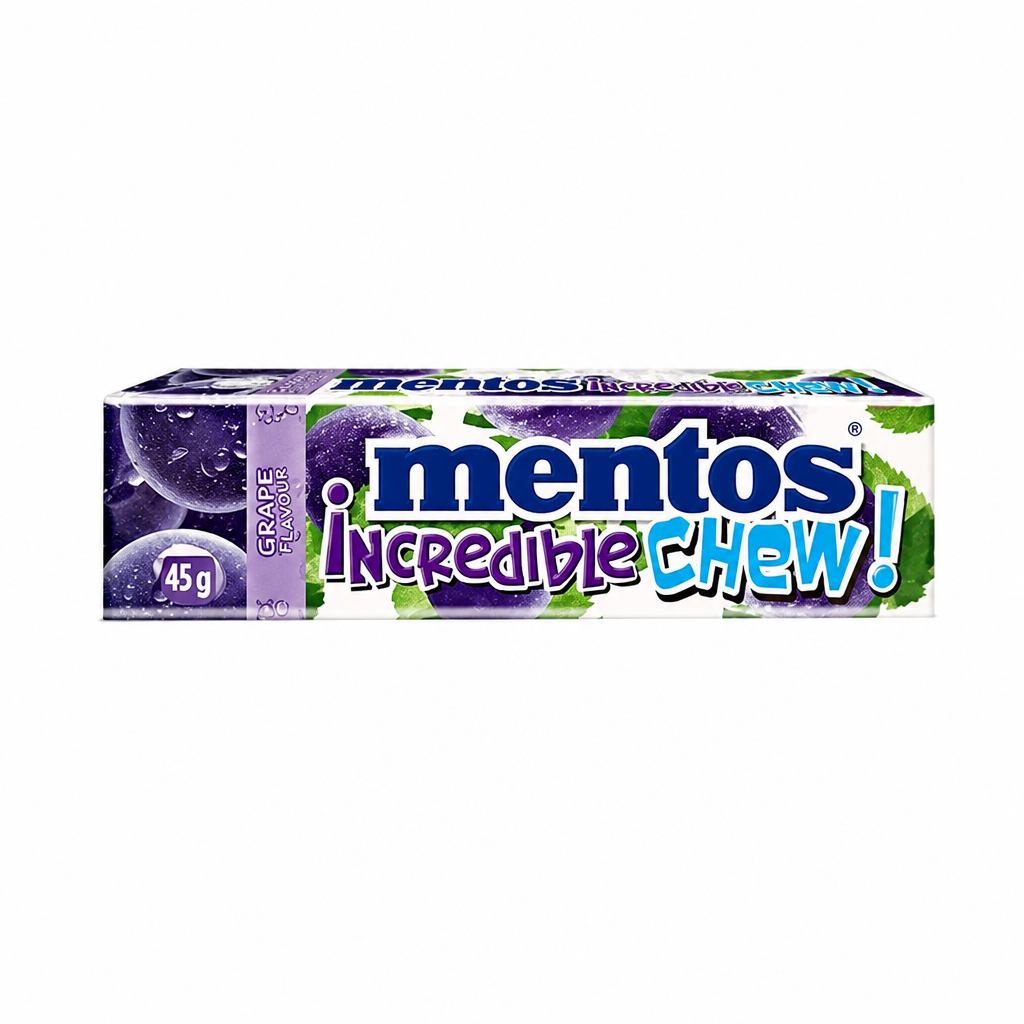 PVM MENTOS INCREDIBLE 45 GM GRAPE FLV