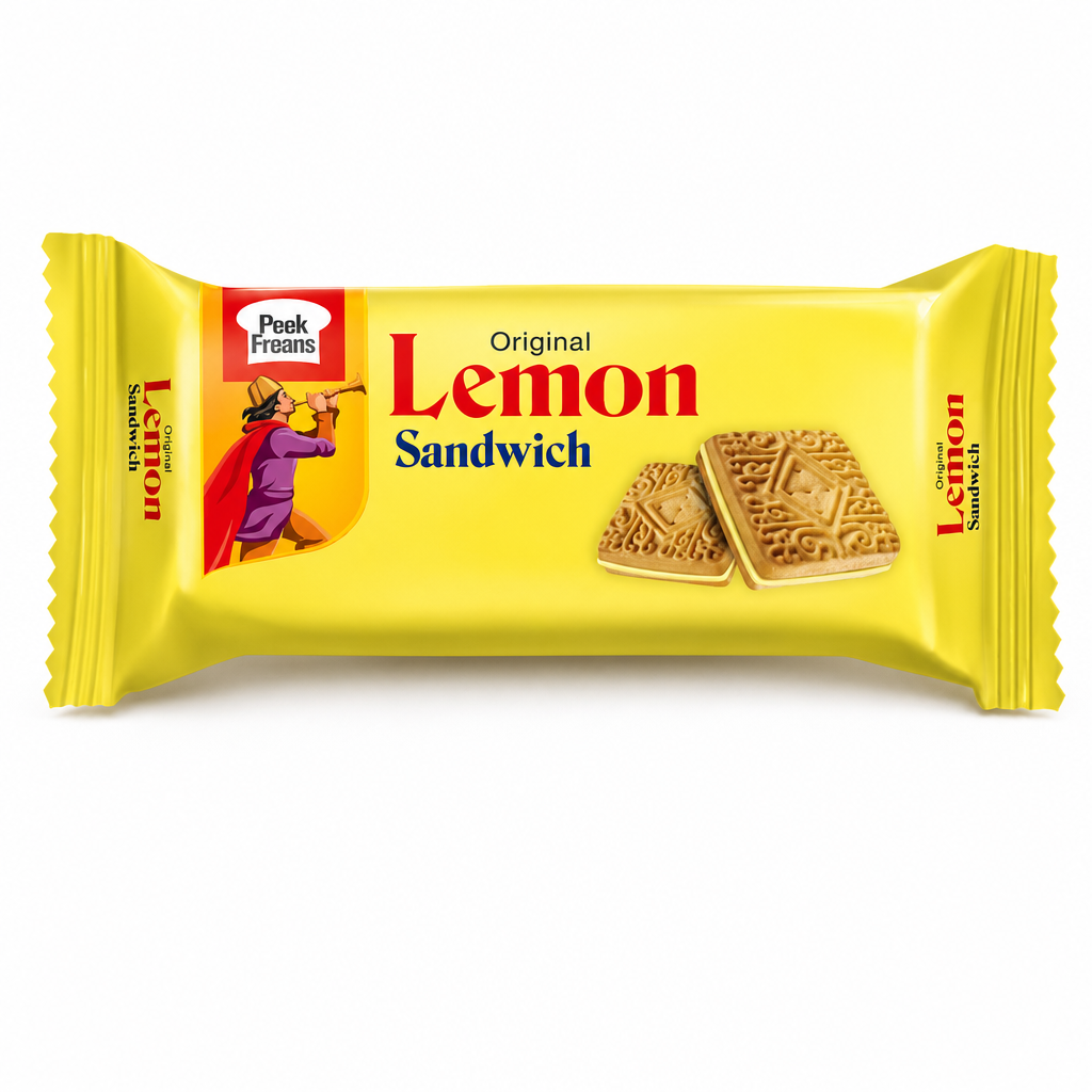 PEEK FREANS ORIGINAL SANDWICH LEMON  128GM