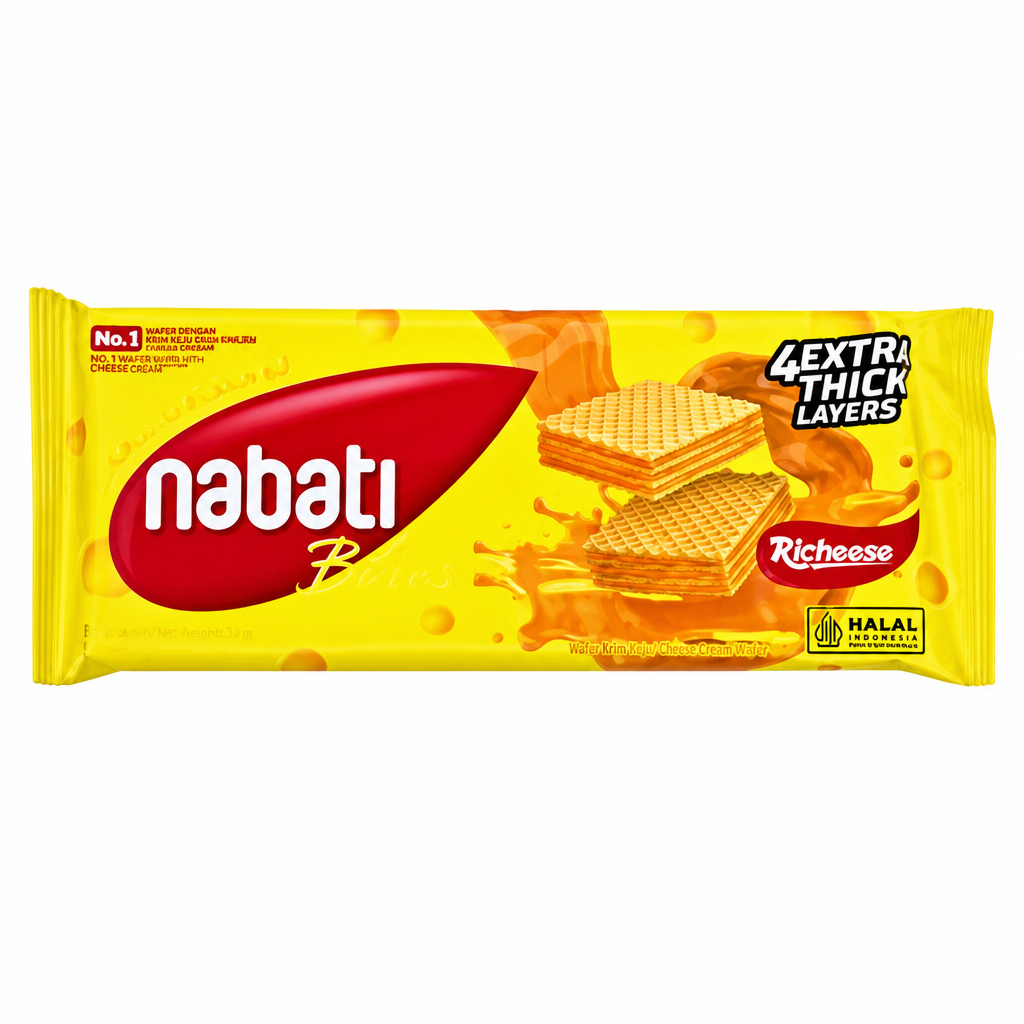 NABATI BITES CHEESE WAFER 39GM
