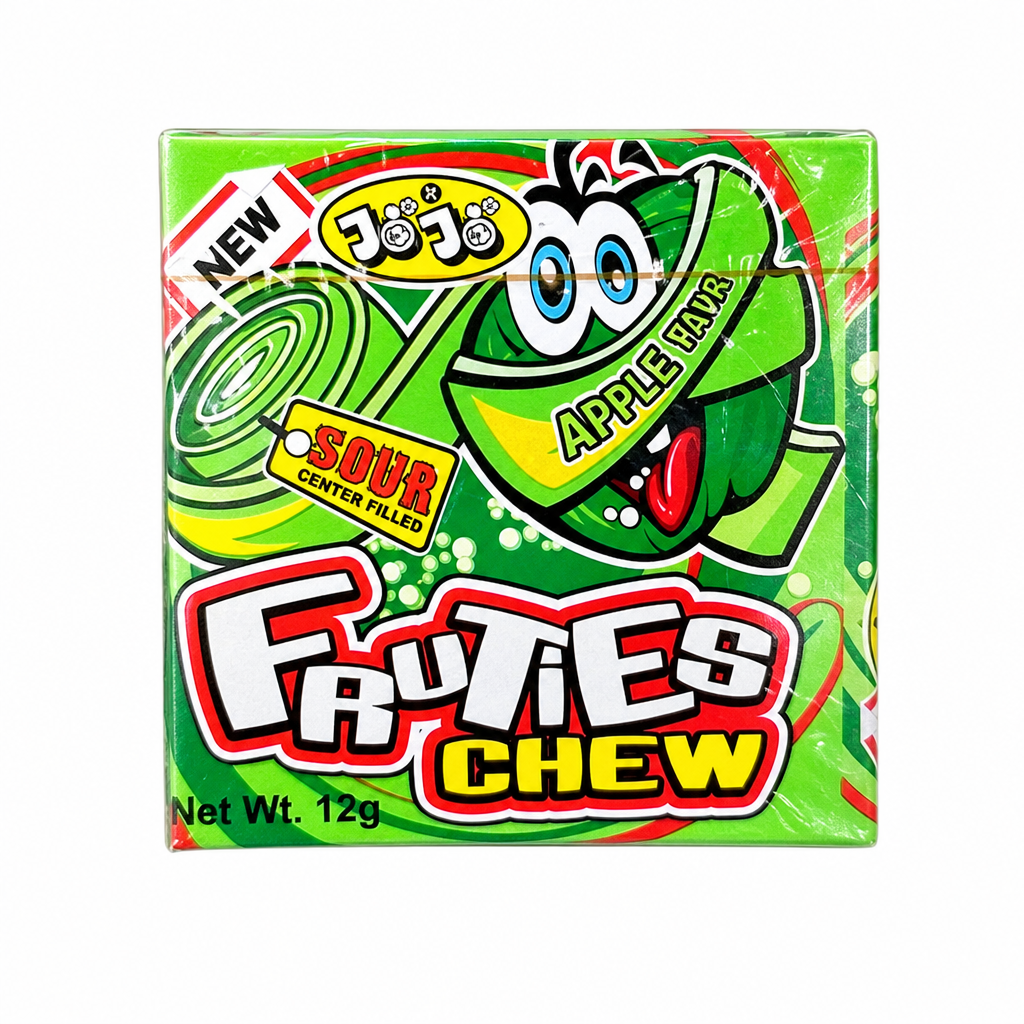 JOJO FRUITIES CHEW APPLE 12 GM