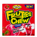 JOJO FRUITIES CHEW STRAWBERRY 12 GM