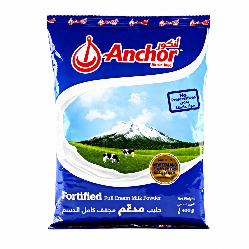 ANCHOR MILK POWDER POUCH 400GM