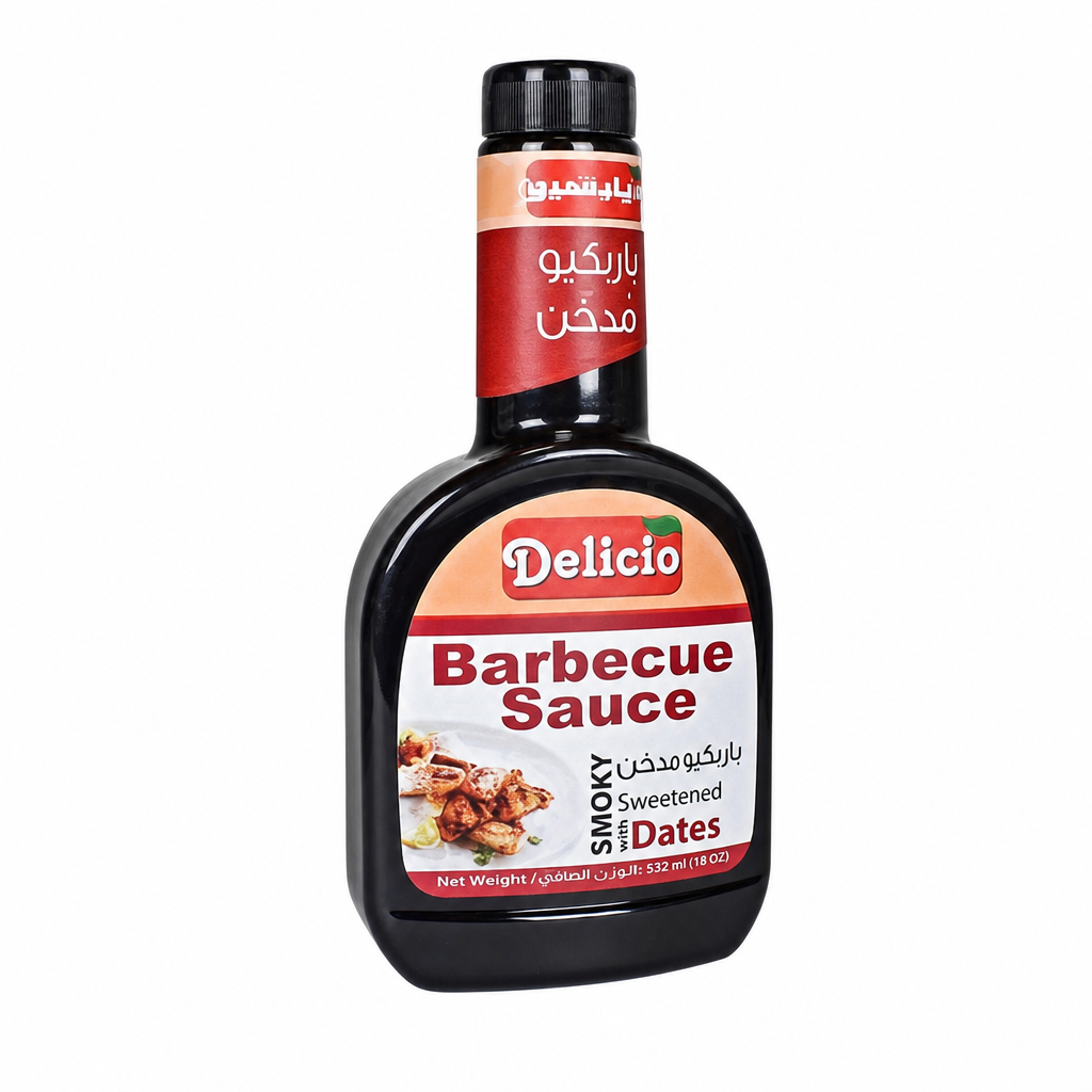 DELICIO BBQ SAUCE SMOKY 532 ML X 12