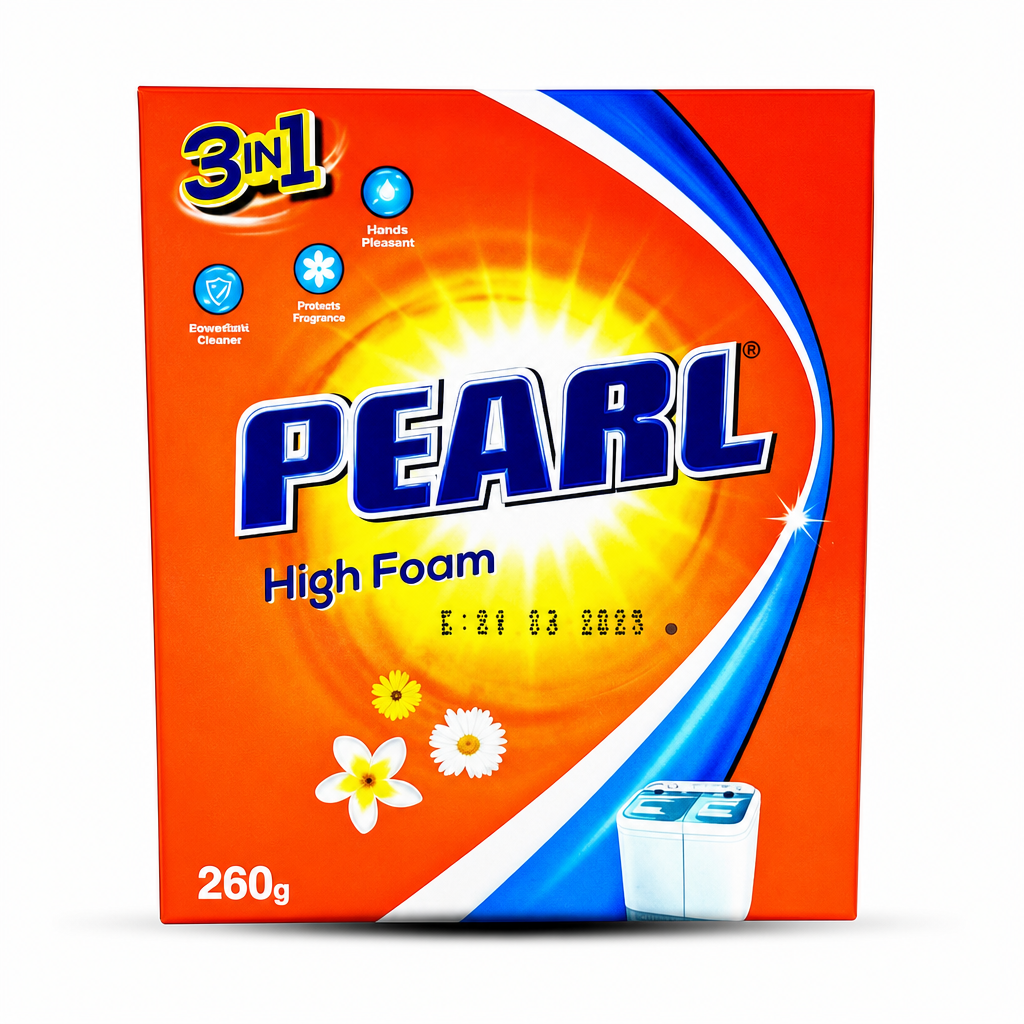 PEARL WASHING POWDER HIGH FOAM 260 GM