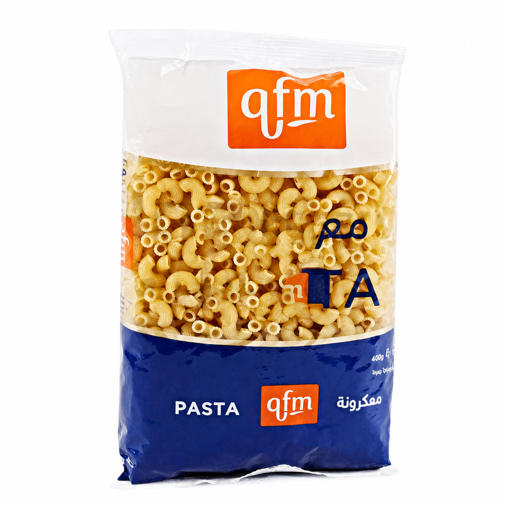 QFM MACARONI BIG ELBOW(COR.RIGATE) 400GM