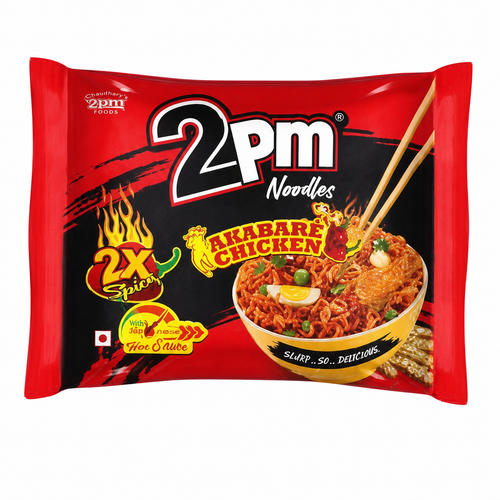 2PM NOODLES AKABARE CHICKEN 2X SPICY, 100 G