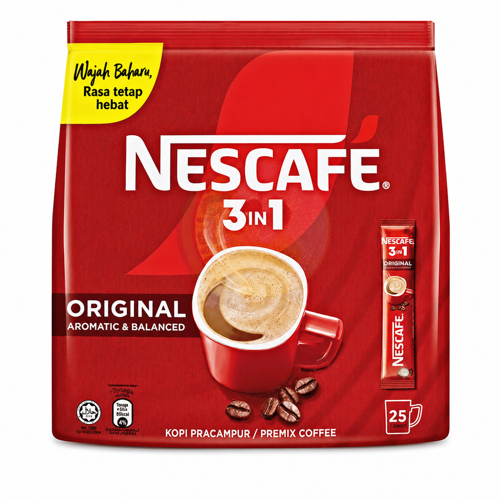 NESCAFE 3 IN 1 ORIGINAL 18GM X 25 (450GM)