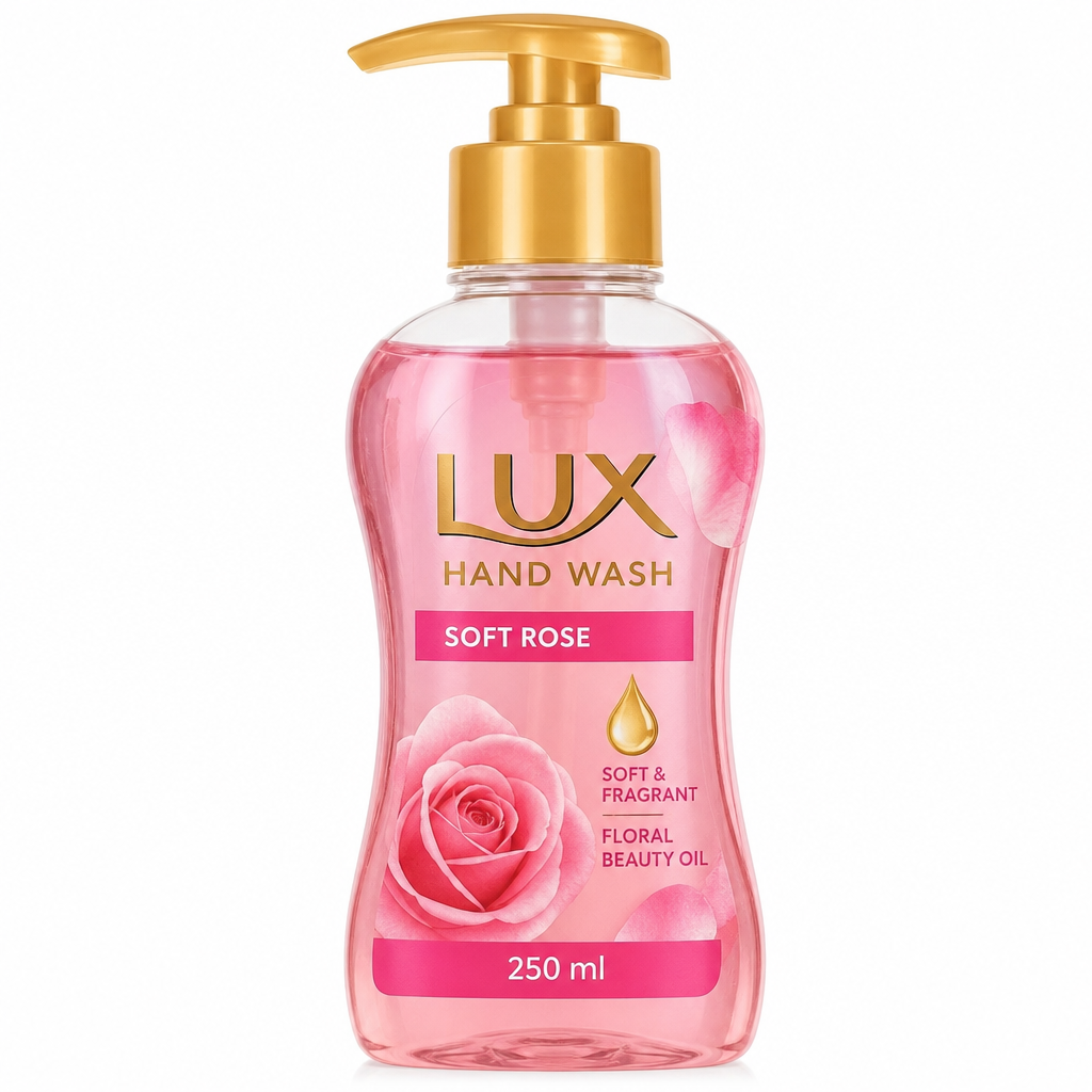 LUX HAND WASH 250 ML SOFT ROSE TP@20% OFF