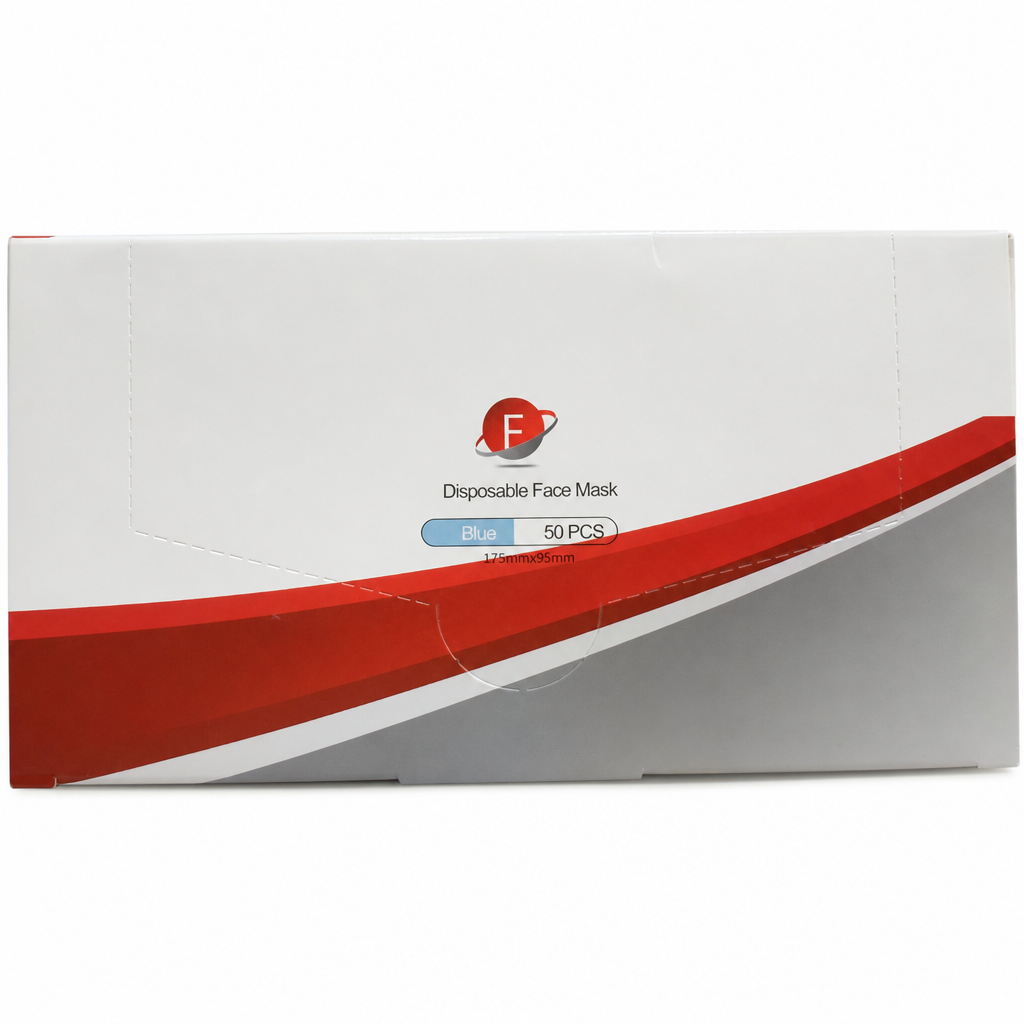 FAZ ARABIA / HOT PACK DISPOSABLE FACE MASK BLUE