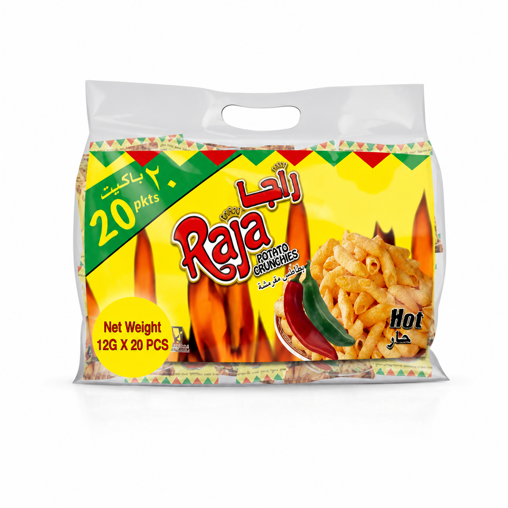 RAJA POTATO CRISP HOT 12G
