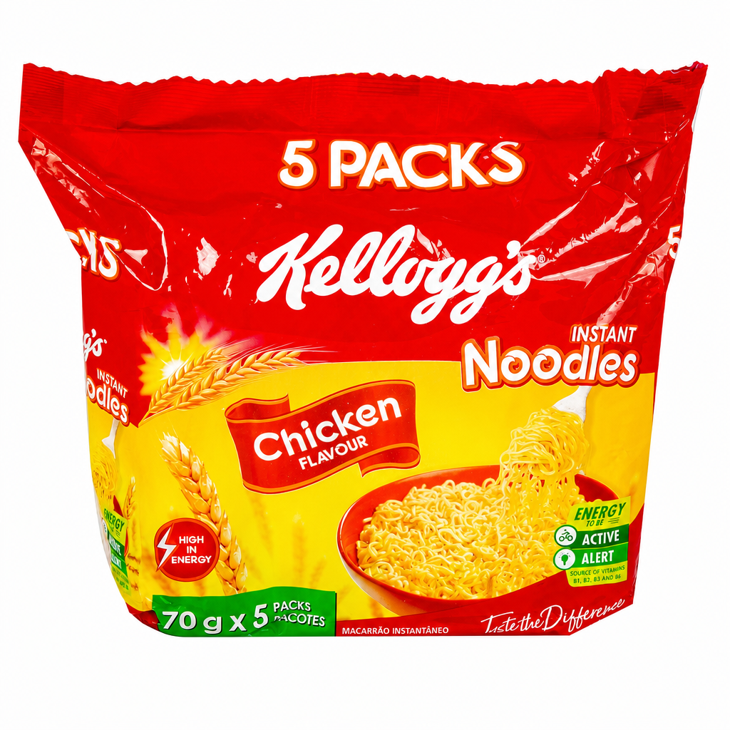 KELLOGGS CHICKEN FLAVOUR NOODLES 70G x 5PCS PKT