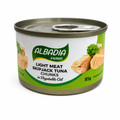 ALBADIA LIGHT MEAT SKIP JACK TUNA CHUNKS IN VEGETABLE OIL 85G