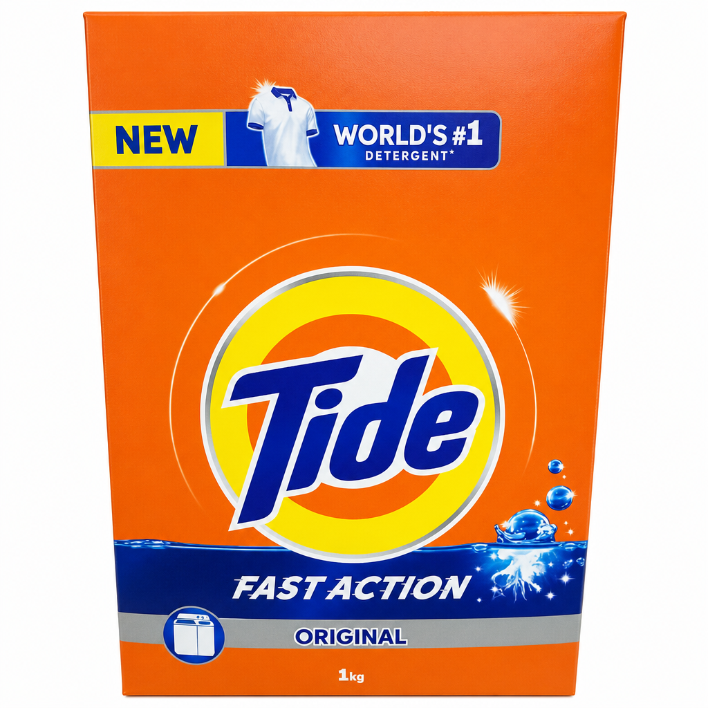 TIDE DETERGENT FAST ACTION ORG 1KG