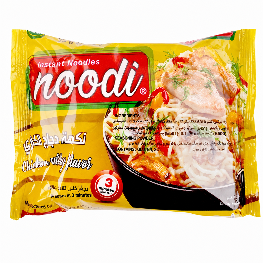 NOODI NOODLES CHICKEN CURRY FLAVOUR 70G
