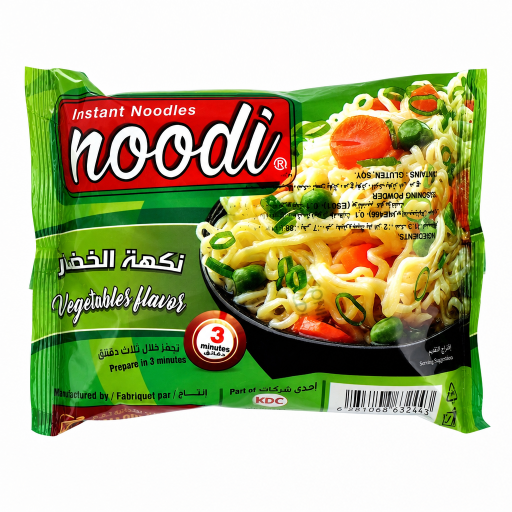 NOODI NOODLES VEGETABLES FLAVOUR 70G