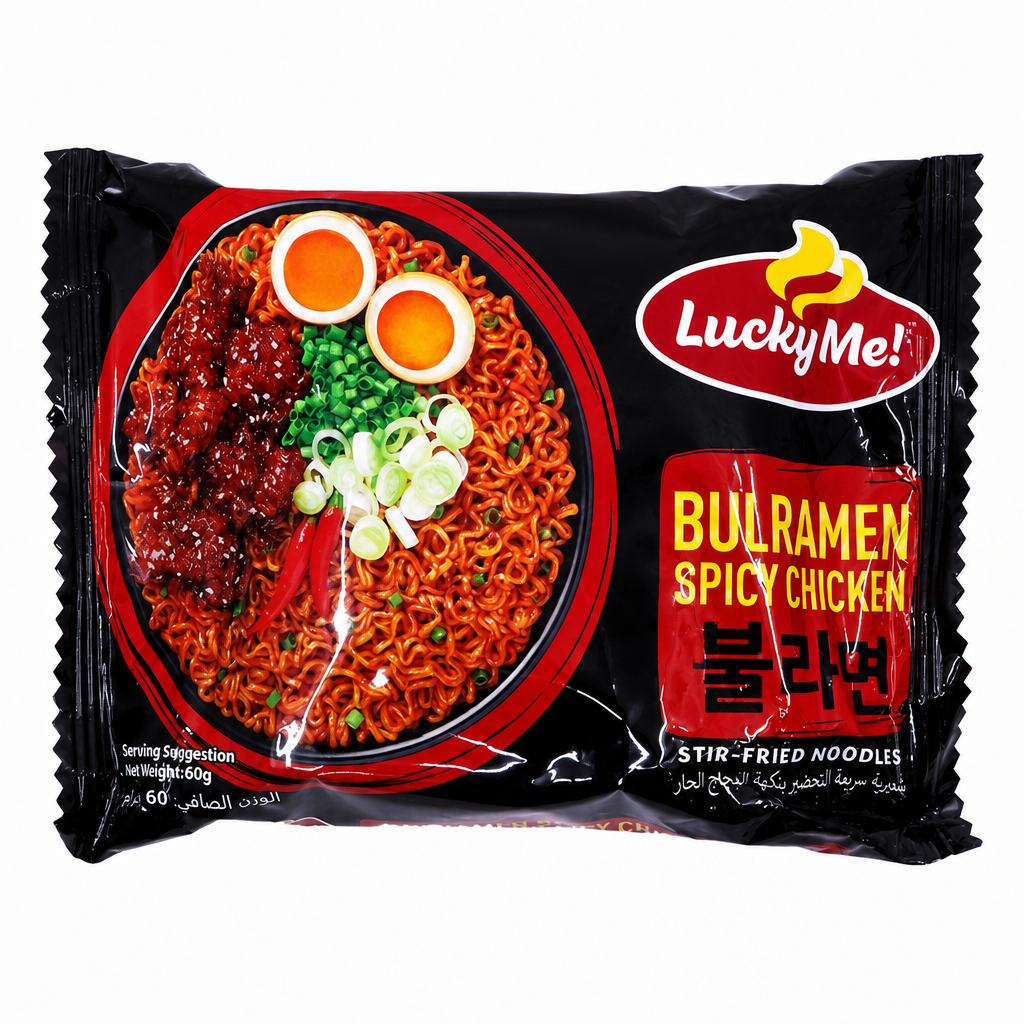 LUCKY ME BULRAMEN SPICY CHICKEN 65GM